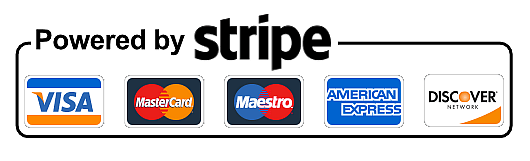 Accepted cards: Visa, MasterCard, American Express, Discover, JCB, Diners Club